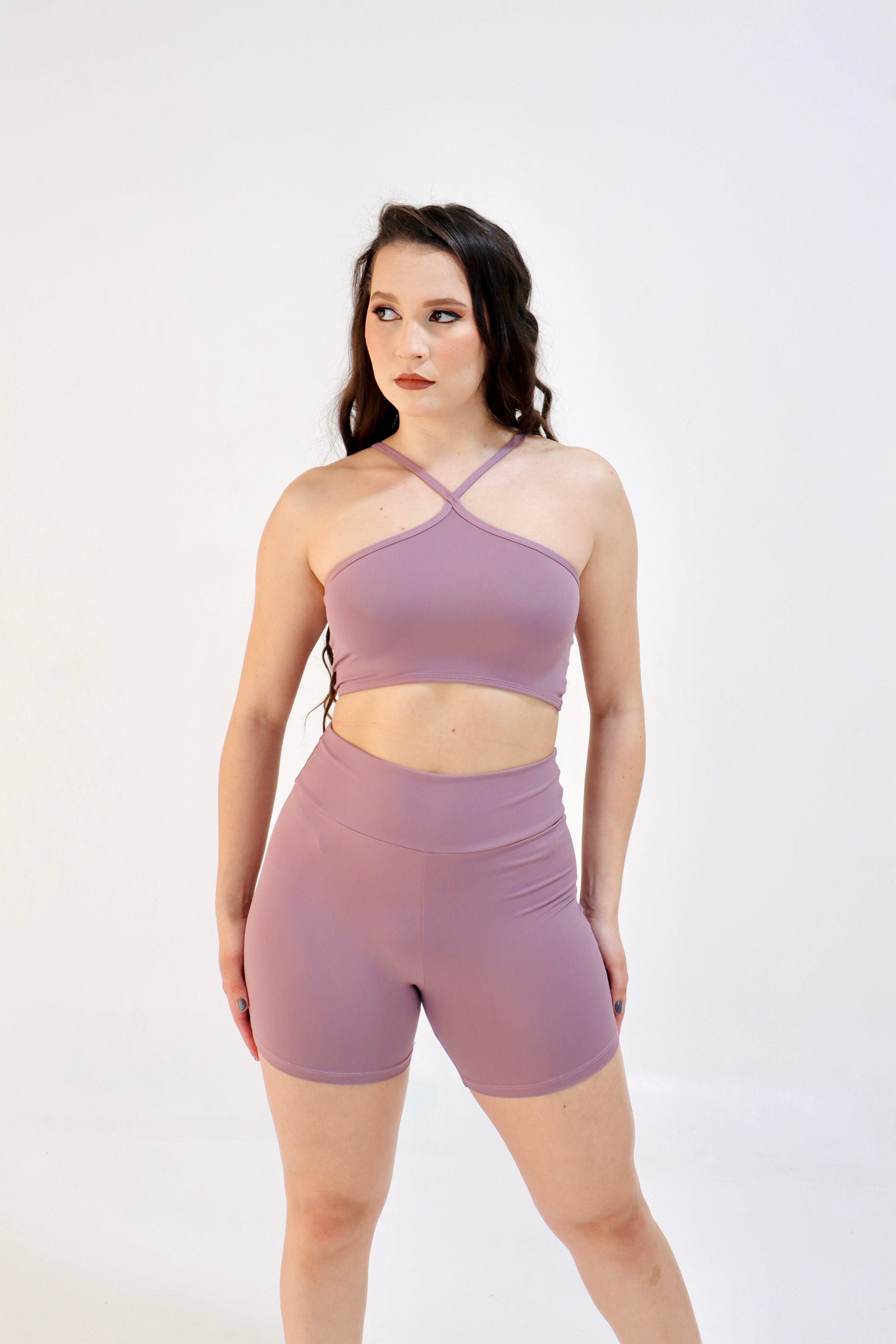 Conjunto Short e Top NANDINHA ROSE