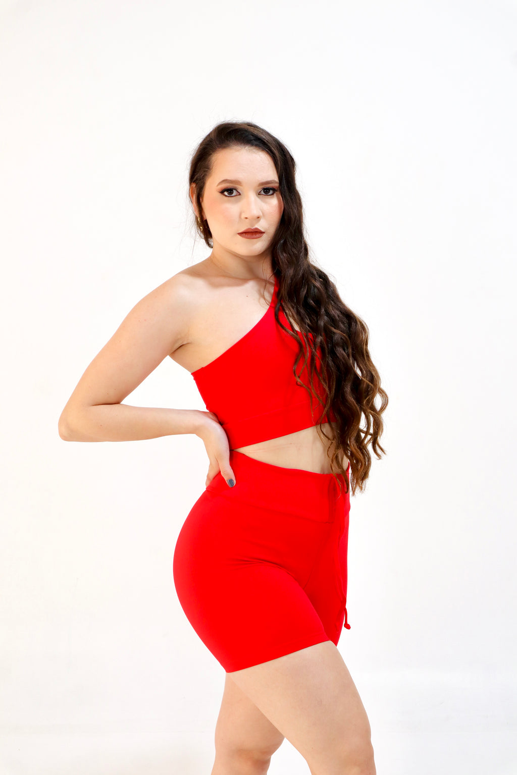 Conjunto Short e Top JULIA VERMELHO