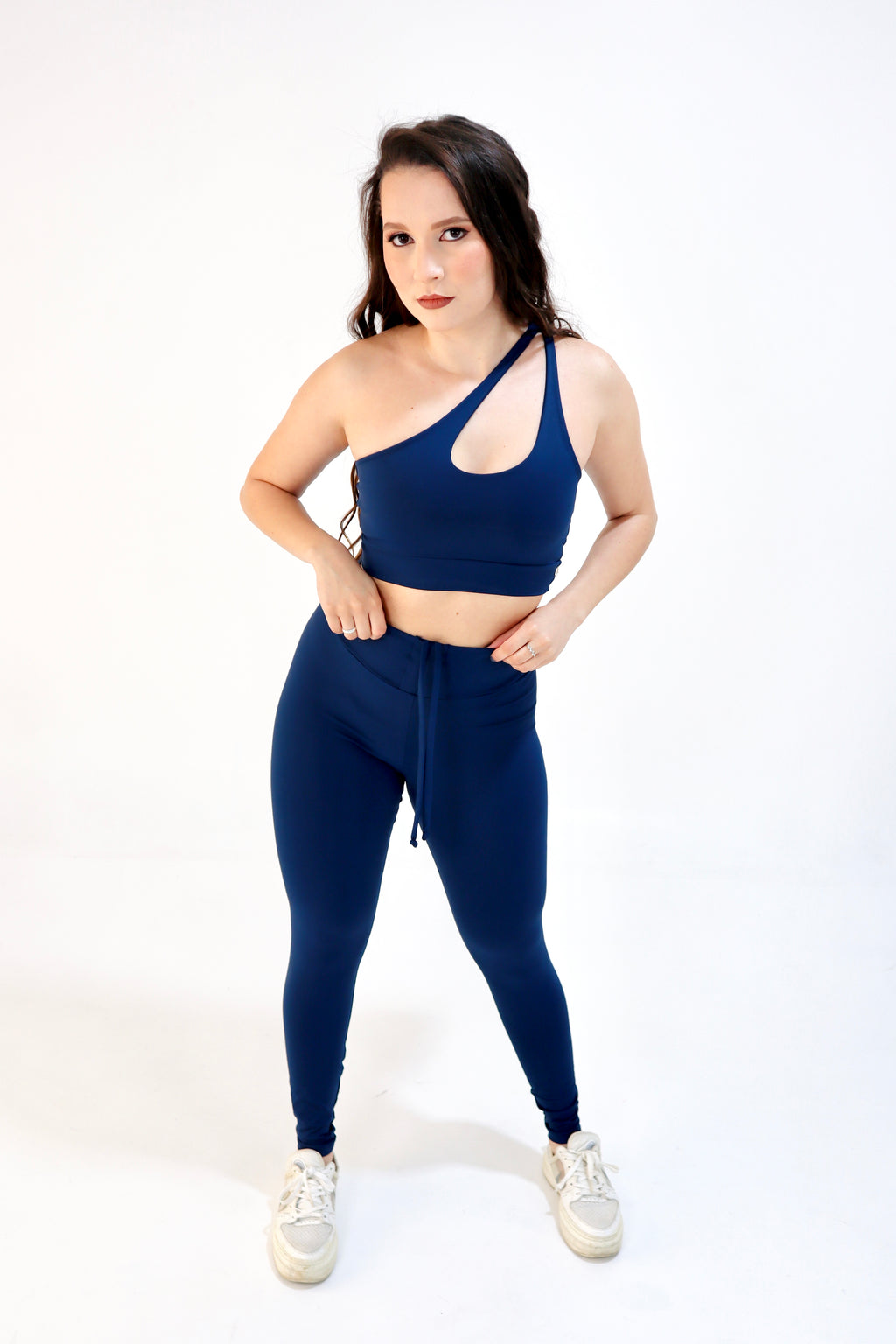 Conjunto Calça e Top JULIANA AZUL MARINHO