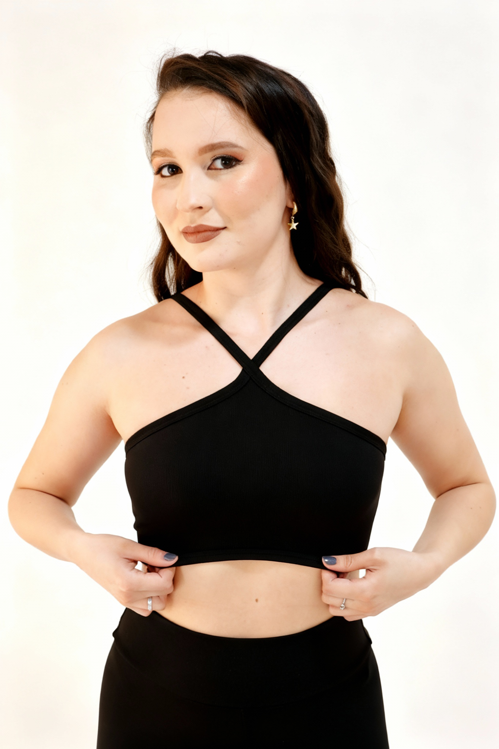 Conjunto Calça e Top NANDA PRETO